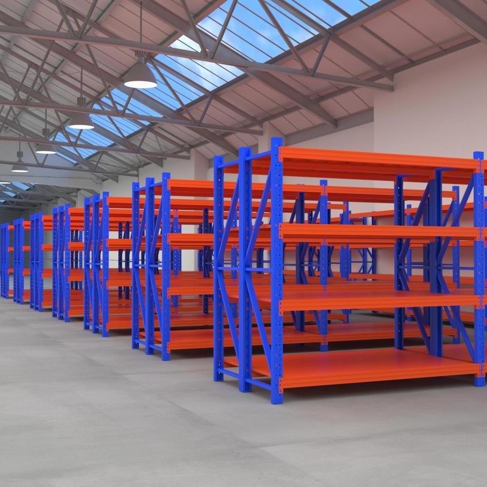 high quality metal warehouse steel shelves commercial  folding storage rack shelving unit widely used warehouse racking systems