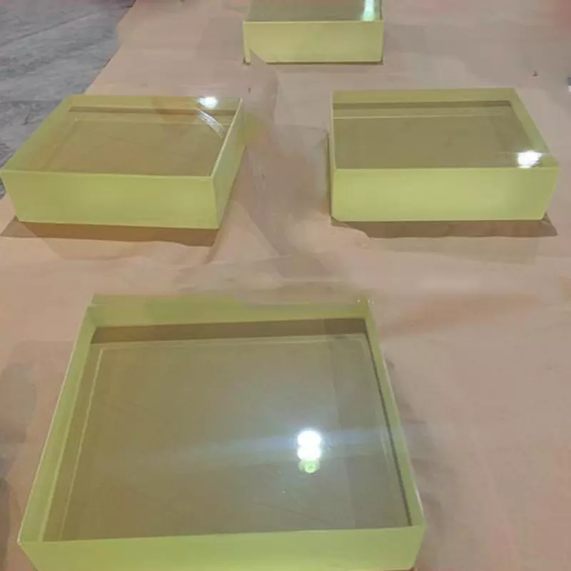 Hot Sale X- Ray Radiation Shielding Lead Glass Colored Window Glass