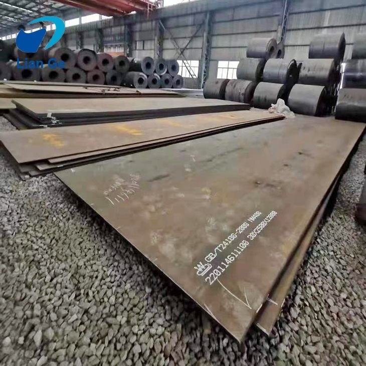 Liange S355TRH S355j0w S355j2w Hot Rolled 0.5mm 1mm Thickness MS Low Carbon Steel Sheet Plate Stock