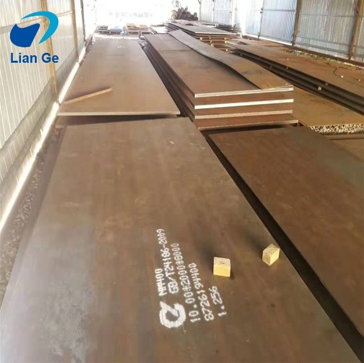 Liange S355TRH S355j0w S355j2w Hot Rolled 0.5mm 1mm Thickness MS Low Carbon Steel Sheet Plate Stock