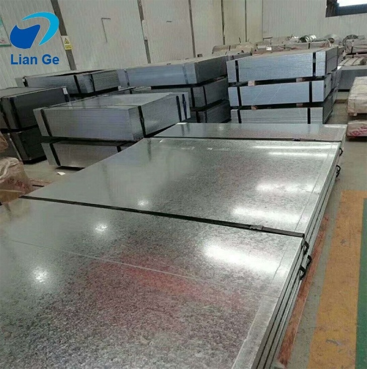 1mm 2mm 5mm Thickness DX52D DX53D DX54D 20 Gauge Zinc Coated Galvanized Gi Steel Sheet Plate