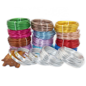 Manufactory Jewelry making Diy craft Aluminum Wire Colorful