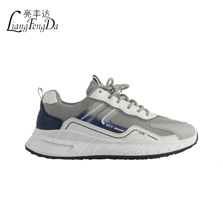 WTT Summer  Cross-border Trade Sports Shoes Canvas Shoes Men  Casual Jogging Morning Running Breathable Soft Soled Shoes