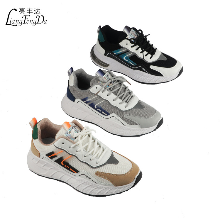 WTT Summer  Cross-border Trade Sports Shoes Canvas Shoes Men  Casual Jogging Morning Running Breathable Soft Soled Shoes