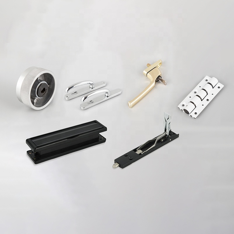 High Quality Zinc Italian Matt Black Privacy Bedroom Modern Door Handles with Lock