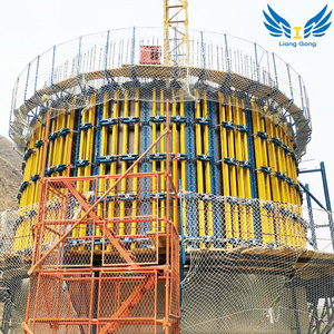 LIANGGONG Concrete Circular Water Tank Formwork System with H20 Timber Beam