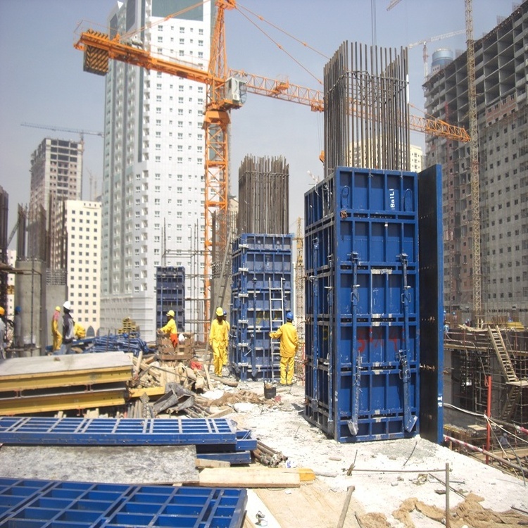 China Supplier Concrete Forms Heavy Steel Formwork for Column Wall Construction