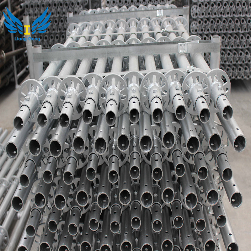 Q235 Galvanized Layher Ringlock Scaffolding Used Scaffolding For Sale