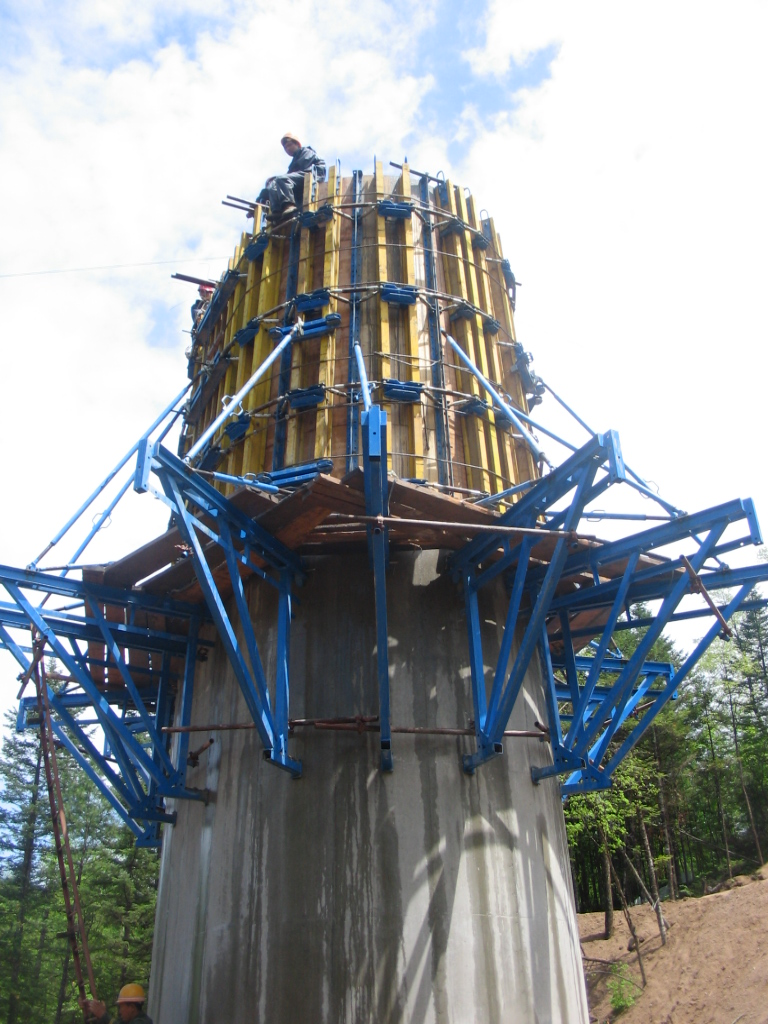 Lianggong Manufacturer H20 Timber beam Concrete Circular Water Tank Formwork System