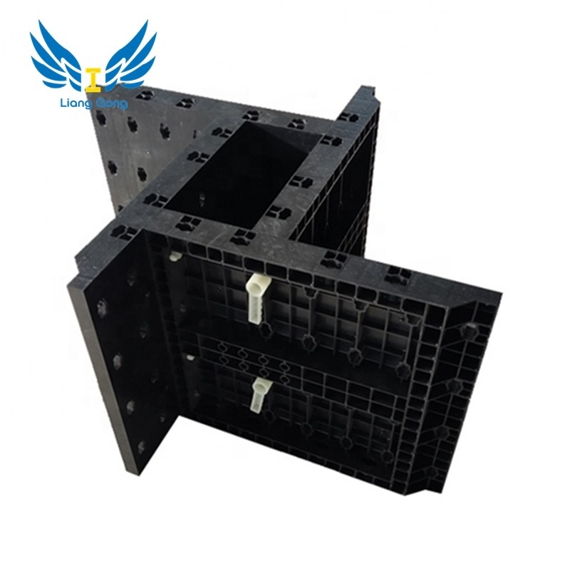 Lianggong Plastic Formwork Wall Concrete Mold for Building Construction Modular House