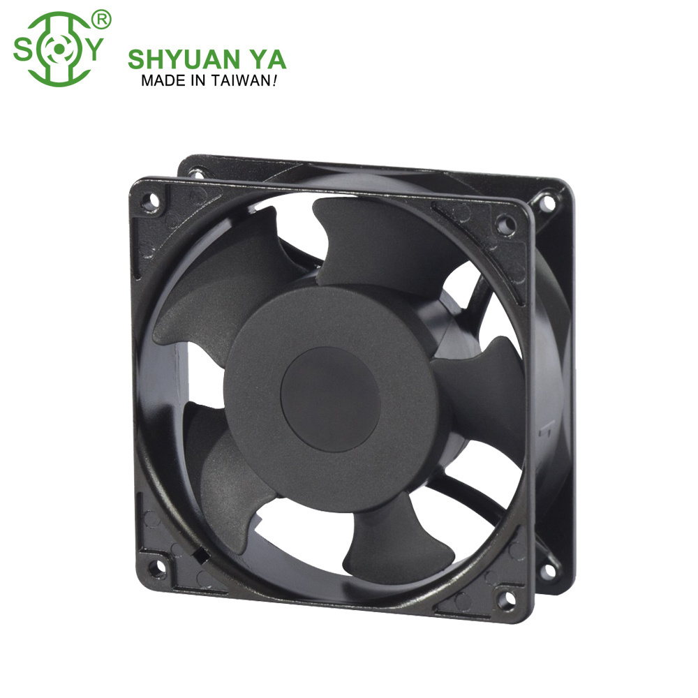 Low Noise 120x38mm Metal Fridge 4 Inch Exhaust Fan