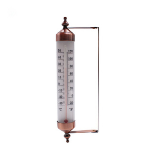 LSP74 New Design Plastic temperature meter Indoor Outdoor Thermometer Wireless Humidity Meter Springfield Vertical Thermometer