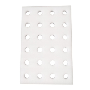 LT334 White Plant Seedling Tray Medicine Vegetables Flower Hole Growing Tray Floating Foam Nursery Trays