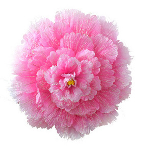 P314 Dance Umbrella 3D Dance Performance Peony Flower Umbrella Chinese Multi Layer Cloth Umbrellas