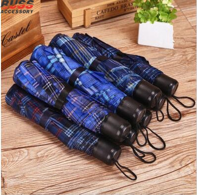 Z76 Portable  Umbrella Couple Short Handle Umbrella Mini UV Protection 3 Fold  Compact Umbrella