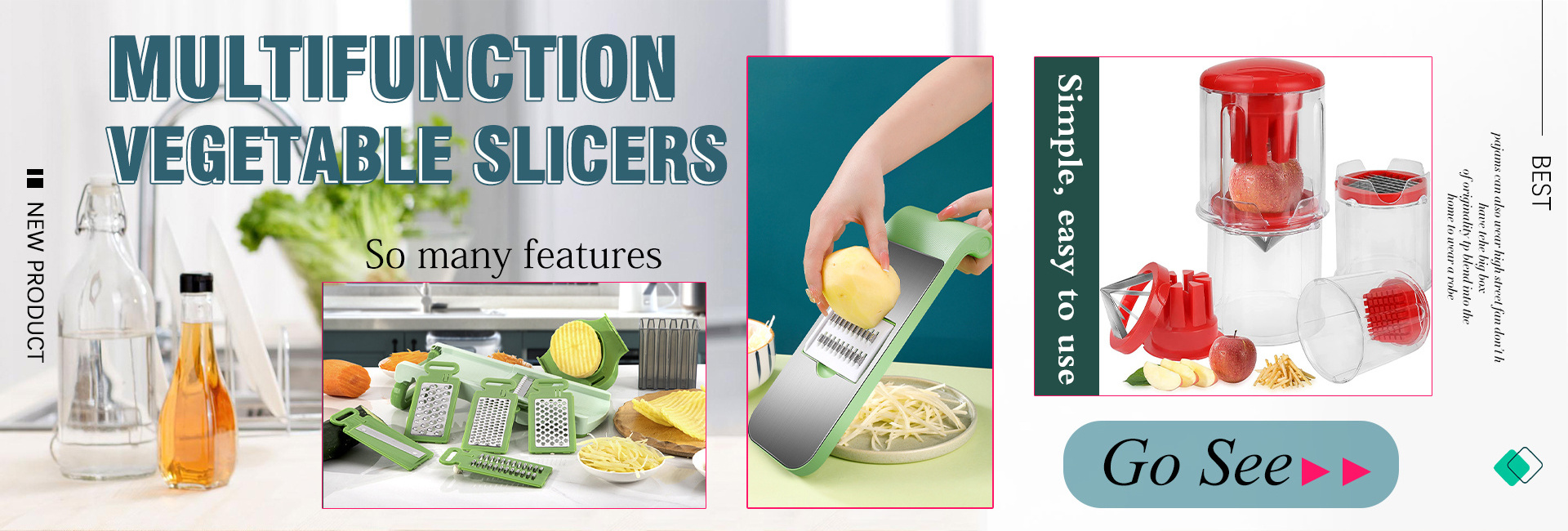 CL432 Manual Mandoline Grater Peeler Vegetable Fruit Cutter Slicer Kitchen Accessories Stainless Steel Potato Fruit Slicer