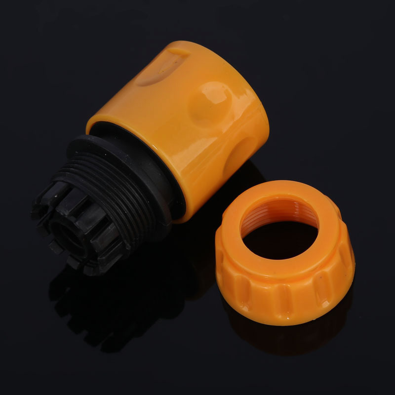 QL523 High Quality 4 Outlet Pipe Connectors Plastic Pipe Splitters Garden Faucet Adaptor Hose Splitters