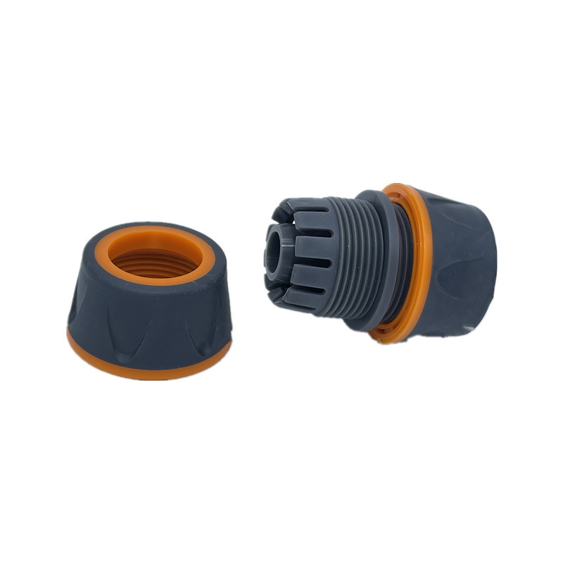 LSP111 Plastic Garden Hose Fittings Connectors Adapter Heavy Duty Repair Double Male Faucet Leader Couple Water Hose Connector