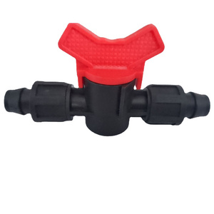 LSP119 Adjustable Feelers Drip Irrigation Switch Valve Barbed Hose Letter Valve for Drip Irrigation Hoses Agricultural Garden