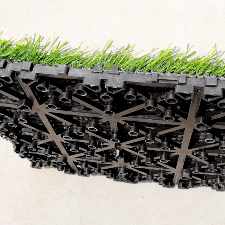 DD1996  30*30cm  Set Synthetic Fake Grass Self-draining Mat Flooring Decor Pad Artificial Grass Tiles Interlocking Turf Deck