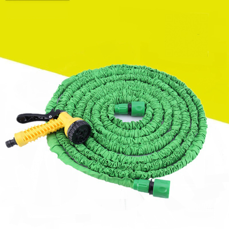 DD1368  15M expandable Tube With 7 Function Nozzle Gun Car Wash Hose Pipe Water Sprayer Home Garden Hose