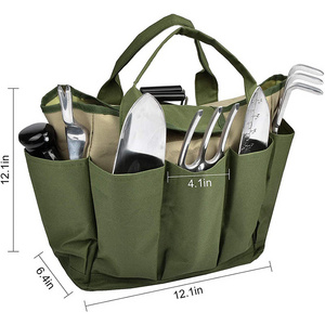 DD2030  Complete Garden Tool Kit With Storage Tote Bag & Gloves Gardening Tools Organizer Bags