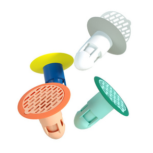 ZY18 Bathroom Round Silicone Deodorant Floor Drain Sewer Balcony Plug Toilet Insect Prevention Anti-odor Floor Drain