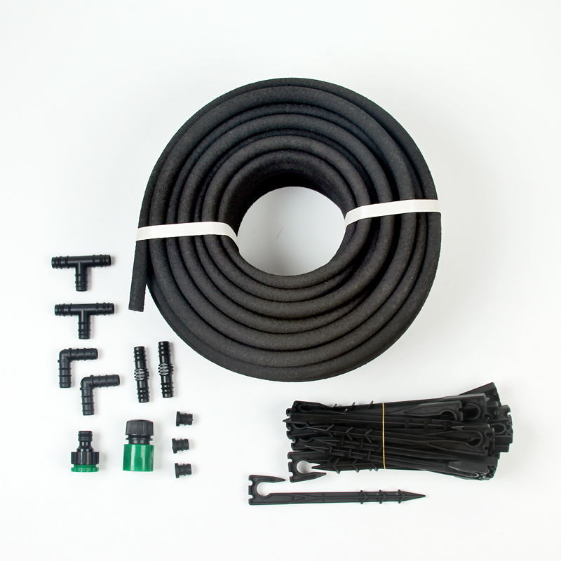 DD1693  Water Saving Microporous Underground Landscaping Drip Porous Tubing for Garden Beds Irrigation Pipe Soaker Hose