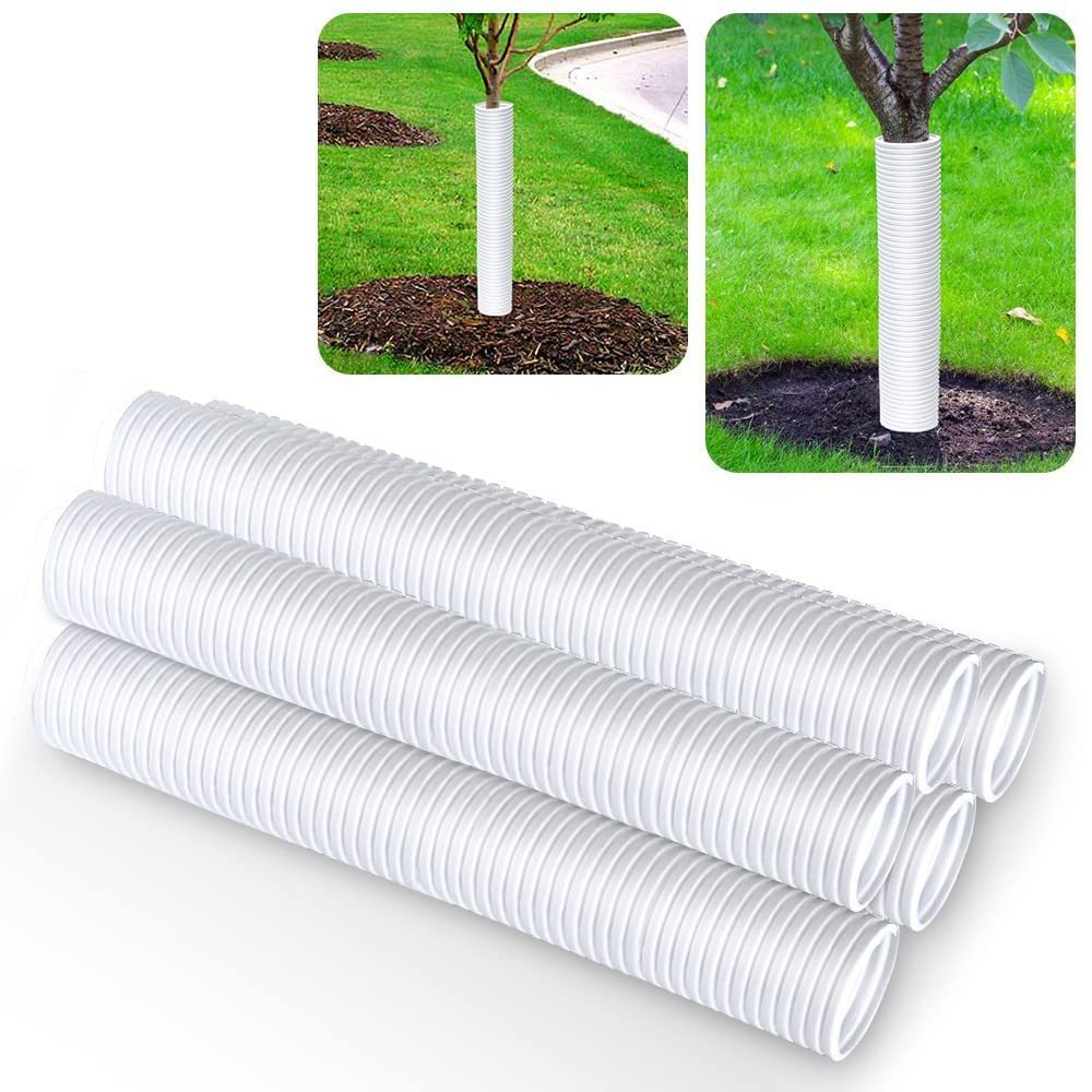 DD2302   Protect Tree Guard Tube Wraps Keep Warm Sleeve Sapling Prevent from Deer Damaged Spiral Tree Trunk Protector