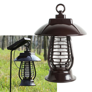 DD2859      Repellent Mosquito Light Waterproof Outdoor Mosquito Lamp Garden Patio Solar Bug Zapper Fly Killer