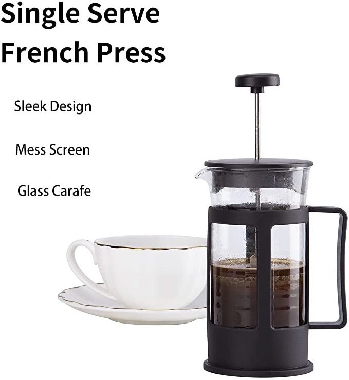 X017 350ml 600ml Coffee & Tea Sets Heat Resistant Borosilicate Glass Coffee Pot Percolator French Press Coffee Tea Maker