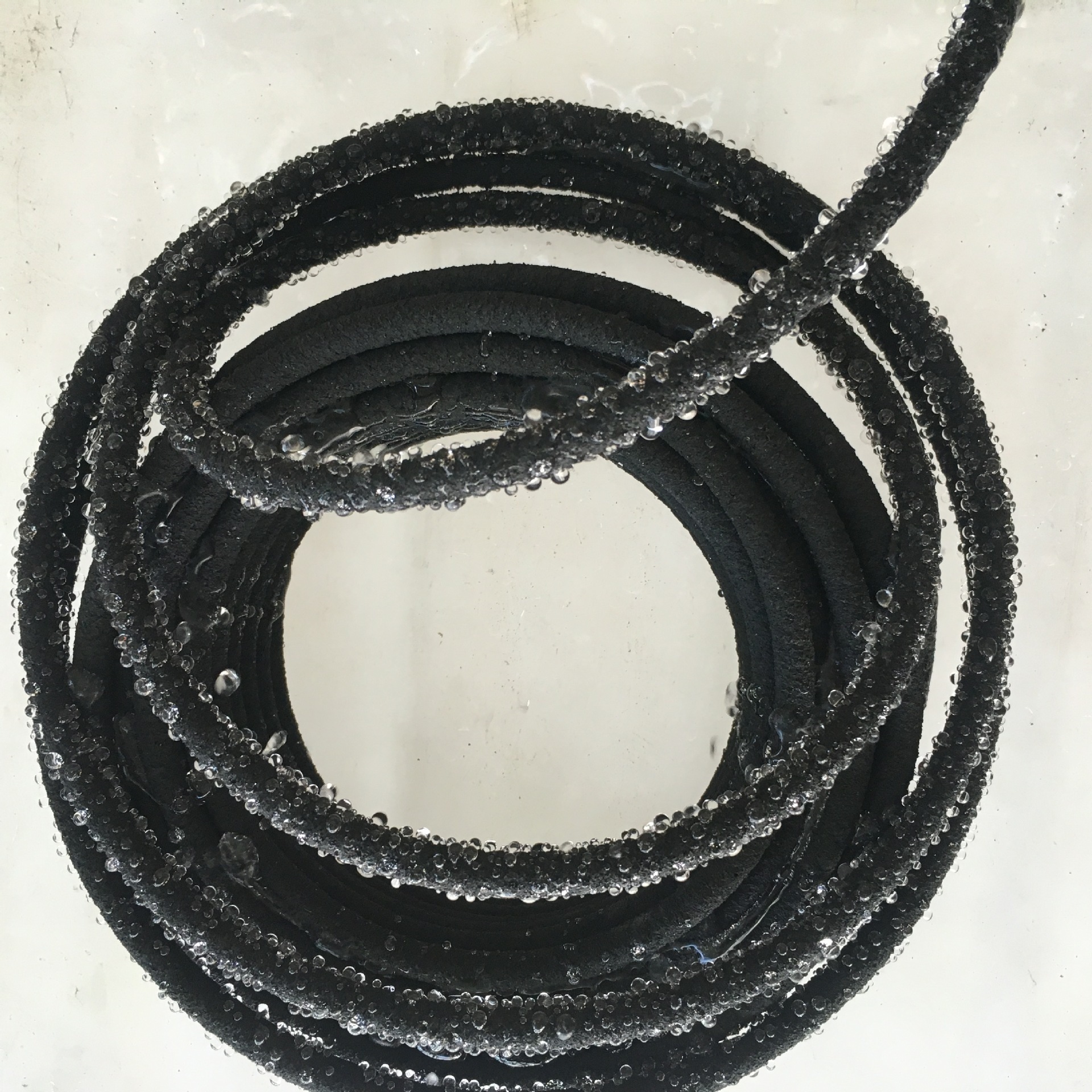 DD1694   Rubber 1/2' Automatic Water Saving Irrigation Pipe Kit Microporous Drip Porous Tubing Garden Beds Soaker Hose