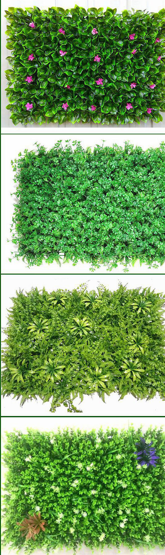 DLL668 Wedding Party Decoration Artificial Grass Boxwood Panels Faux Green Fence Hedge Backdrop Artificial Plant Grass Wall