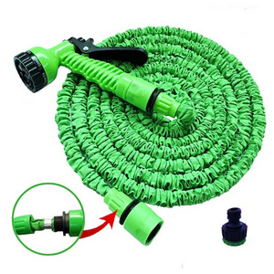 DD877  25ft 50ft 75ft 100ft 150ft American Standard expandable Hose Gun Nozzle Expanding Pipe Water Sprayer Home Garden Hose