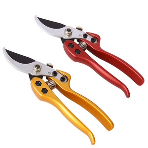 LSP49 Multifunctional Gardening Tools Stainless Steel Flower Grape Shears Garden Pruning Scissors Bypass Pruner Garden Shears