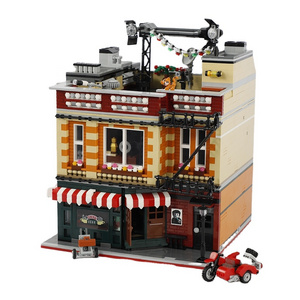 Ideas MOC Central Perk Friends Big Bang Theory Model Building Blocks 21302 Sets Streetview Toys For Adults Children Gift