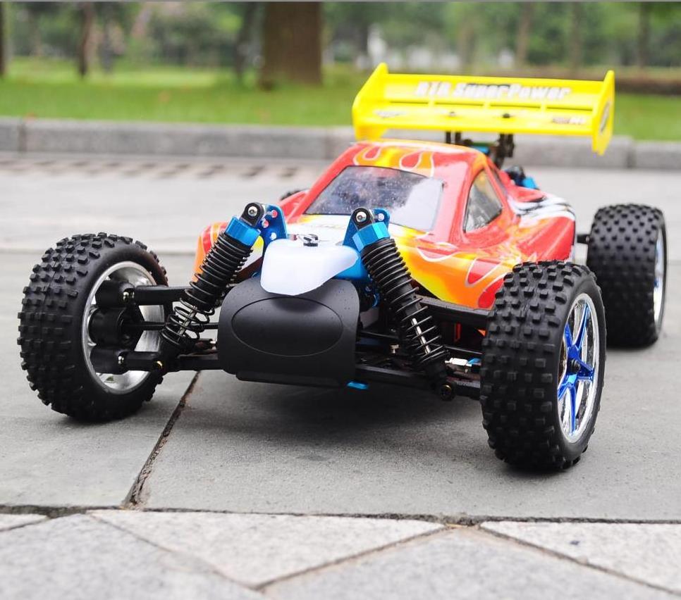 HSP RC Car 1:10 Scale 4wd Two Speed Off Road Buggy Nitro Gas Power Remote Control Car 94166  Warhead High Speed Hobby Toys