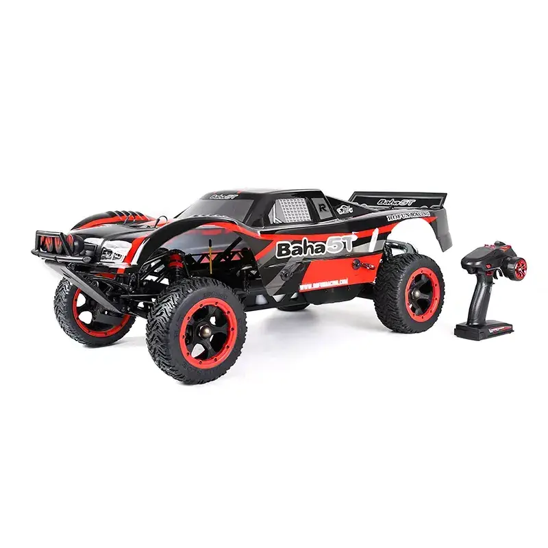 1/5 ROVAN BAJA 5T RC Car 32CC Two-Stroke Engine Gas Powered Remote Control Truck 2WD ROFUN 97CM Big Toy Model