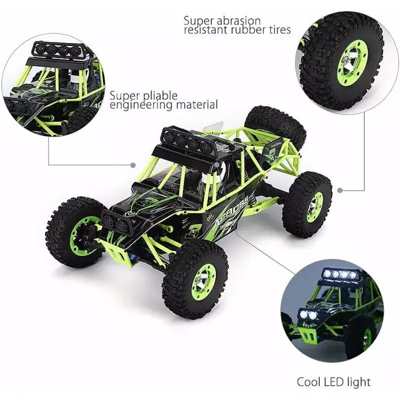 WLtoys 12427 RC Car Crawler 4WD 1/12 2.4G 50km/h High Speed Monster Truck rc cars for adults with high speed