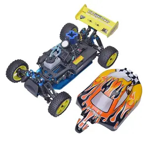 2.4Ghz Radio Controlled HSP 94166 1/10 Backwash Nitro Racking Buggy Gas Car 4WD 2 Speed 18cxp Engine RTR Toy Aluminium Chassis