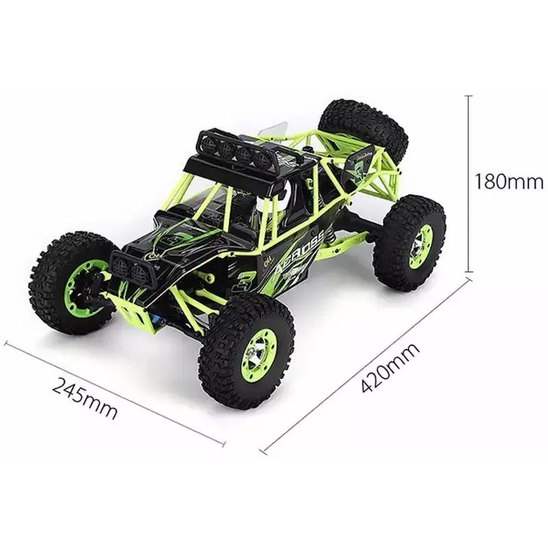 WLtoys 12427 RC Car Crawler 4WD 1/12 2.4G 50km/h High Speed Monster Truck rc cars for adults with high speed