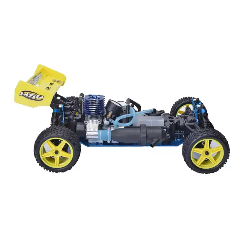 2.4Ghz Radio Controlled HSP 94166 1/10 Backwash Nitro Racking Buggy Gas Car 4WD 2 Speed 18cxp Engine RTR Toy Aluminium Chassis