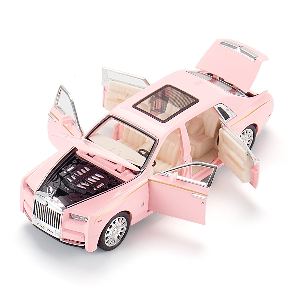 liangjun 1/32 six door simulation alloy FullBack sports car CZ32203 gtr model light children's toy track Huili car decorations