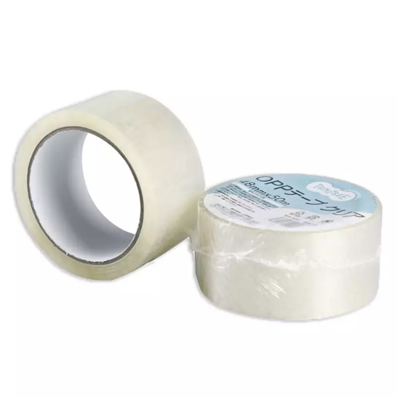 Bopp Sealing Clear Box Adhesives Transparent Sticky Carton Custom Shipping Customized Packaging Packing Tape