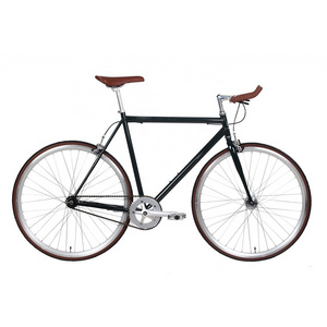 Classic vintage 54cm 700c bicycle fixed gear bike single speed fixie gear bicycle with brakes