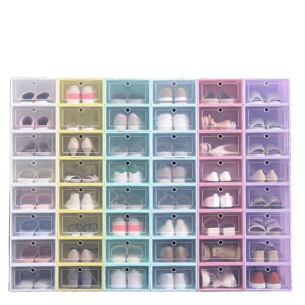 Foldable and Versatile Shoe Cubes for Sneakers Stackable Shoe Storage Organizers shoe boxes wholesale