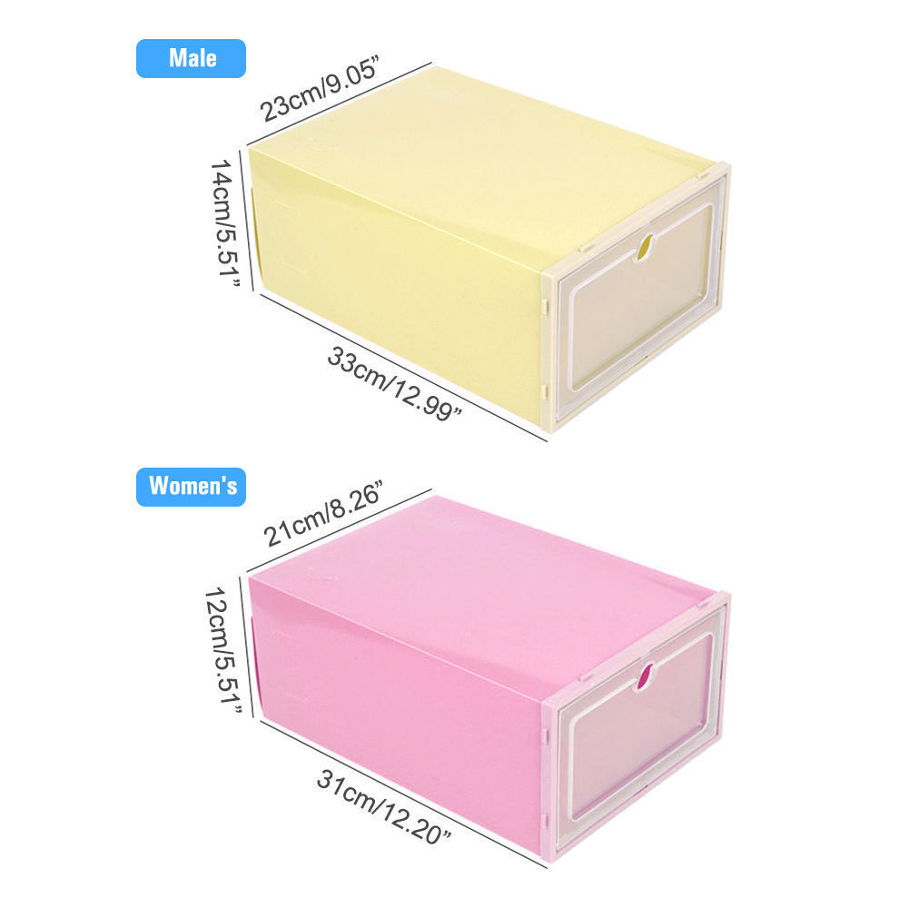 Foldable and Versatile Shoe Cubes for Sneakers Stackable Shoe Storage Organizers shoe boxes wholesale