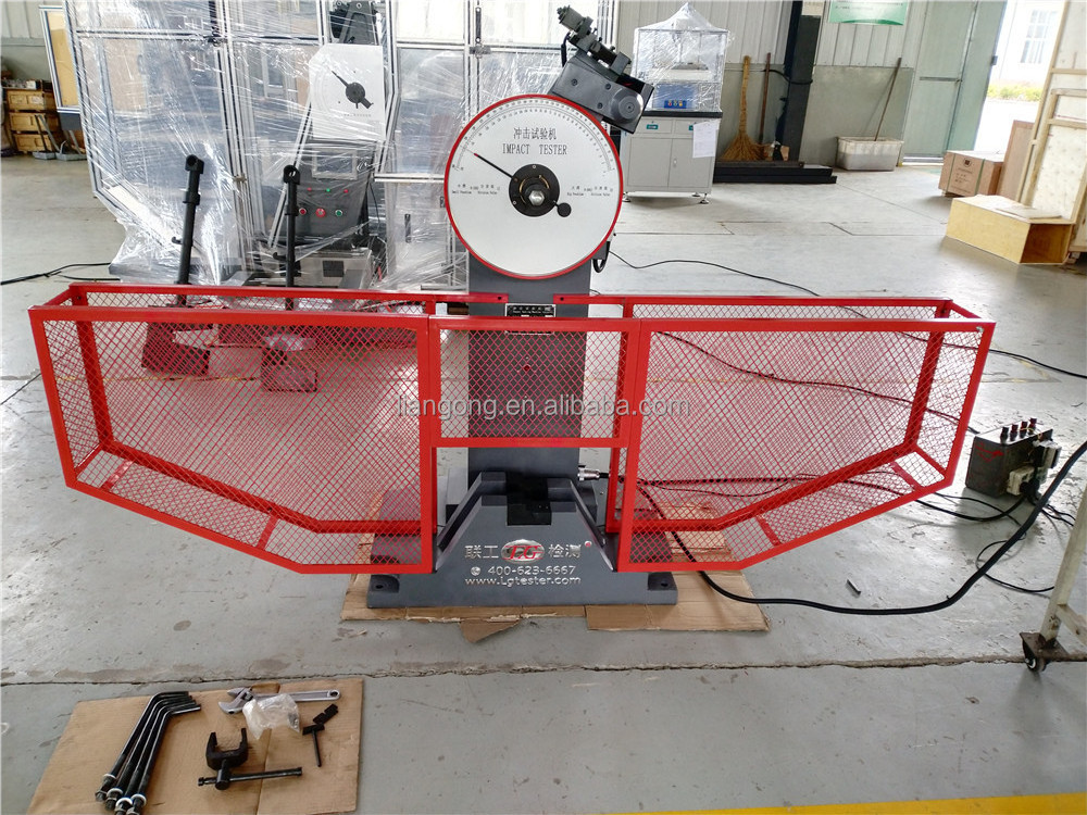 impact test equipment charpy impact test at low temperature impact tester