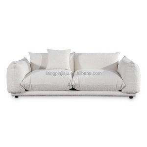 Unique Teddy snowflake velvet puffy sofa modern sofa set luxury lounge lazy floor sofa