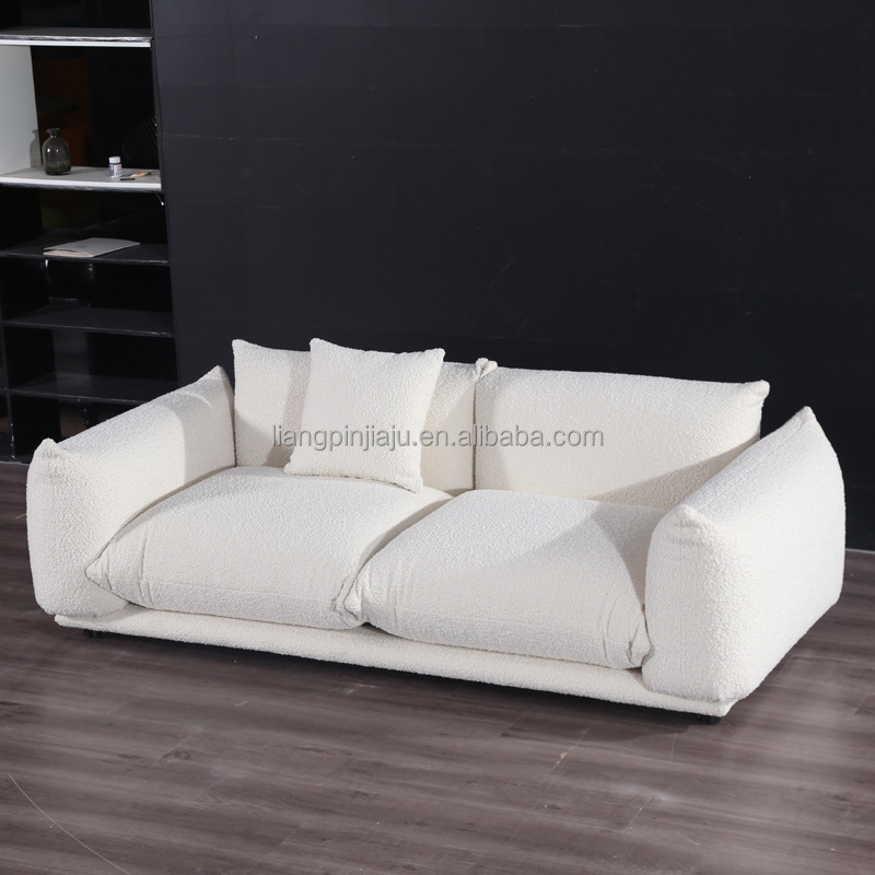 Unique Teddy snowflake velvet puffy sofa modern sofa set luxury lounge lazy floor sofa